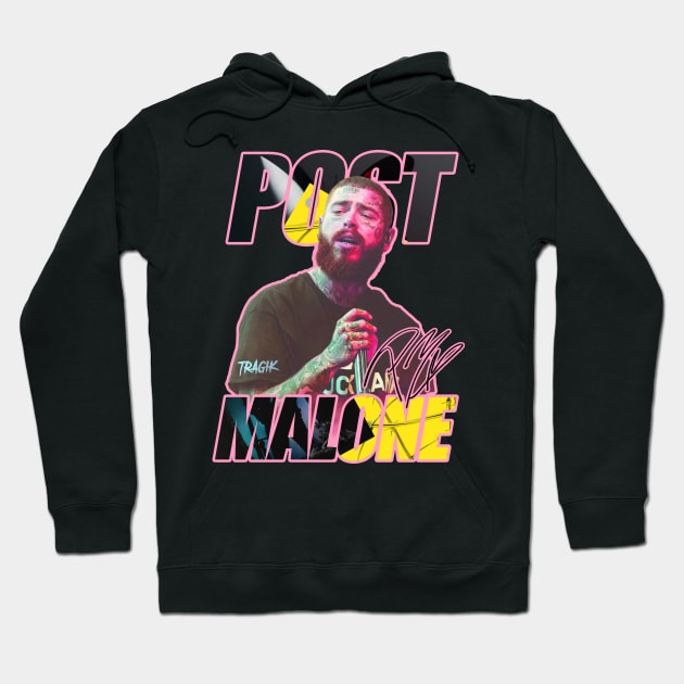 Post Malone 3 Album T-Shirt Hoodie by TRAGIK TEXTILES